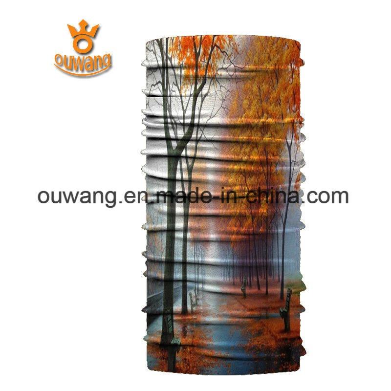 Multifunctional Seamless Polyester Tube Bandana for Men