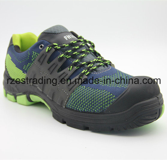 Rubber Outsole Material Sport Style Light Safety Shoes