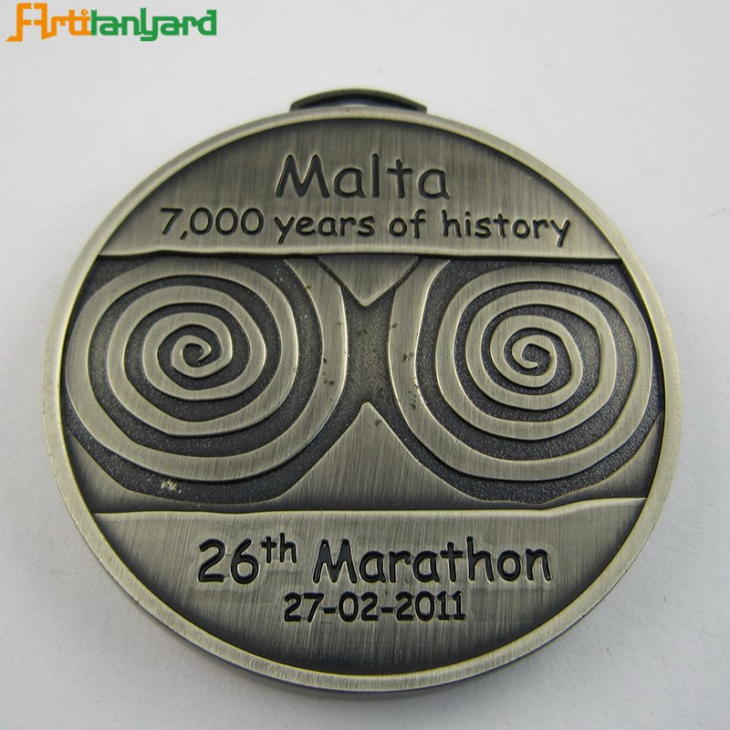 Promotion Design Logo Metal Souvenir Medal