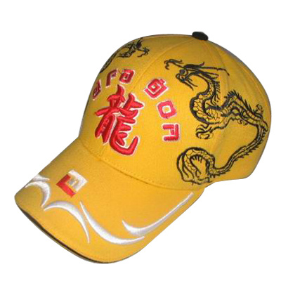 Baseball Caps with Nice Dragon Logo Gjgj