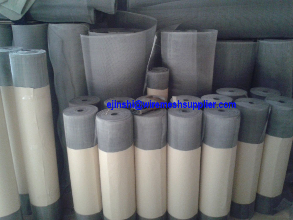 12*12 Mesh 0.58 Wire Bulletproof Staineless Steel Mosquito Net