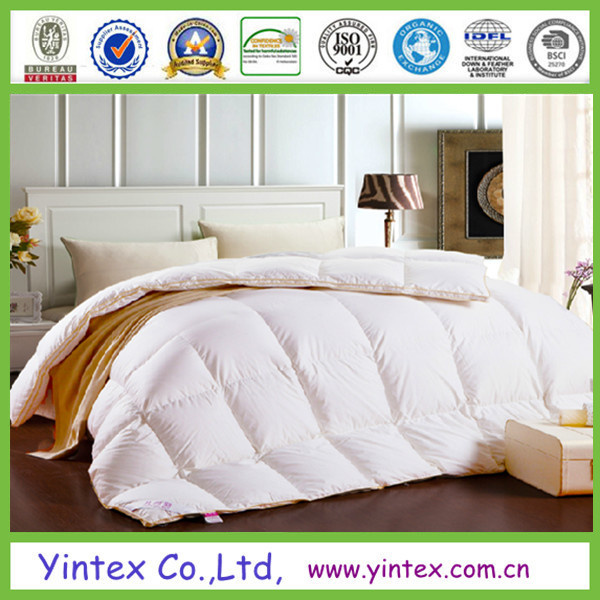 White Washed High Class Wholesale Goose Down Quilt