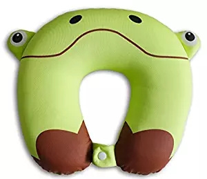 U-Shaped Neck Pillow with Memory Foam for Kids Travel