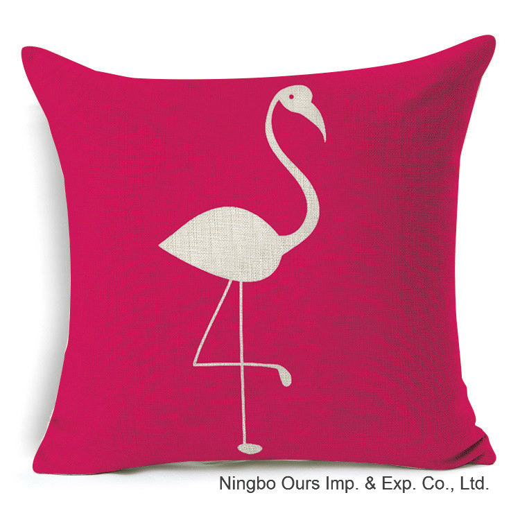 Home Textile /Print Flax Cushion /Car Cushion/ Office Cushion /Sofa Cushion/Throw Pillow Case
