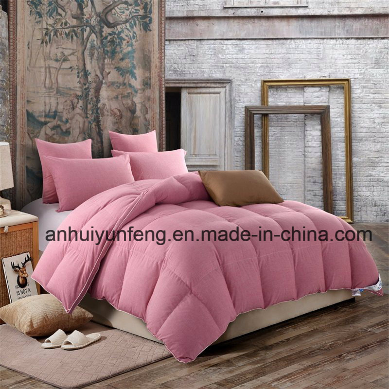 High Quality Grey/Gray Goose Down Quilt