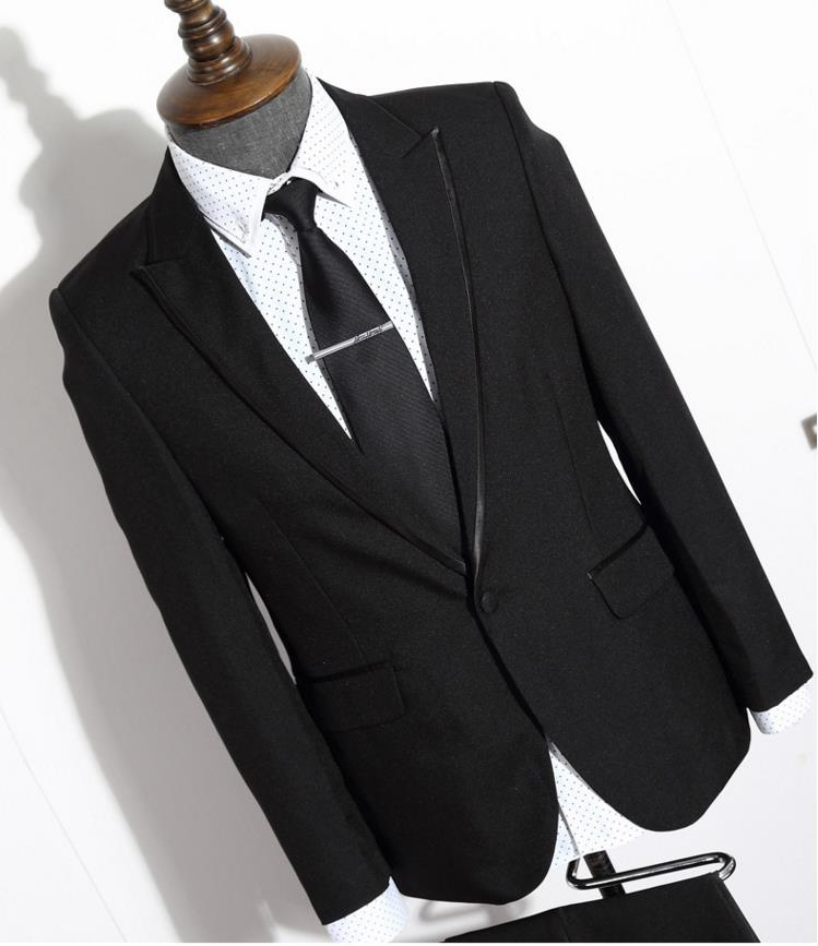 New Style Single Breasted Formal Custom Made Formal Bespoke Men's Business Suits