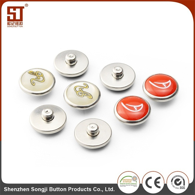 Monocolor Individual Snap Metal Button for Sweater