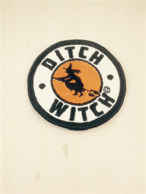Roundness Shape Iron Backing Embroidery Patch