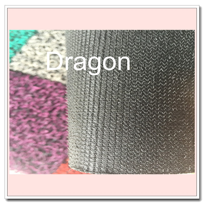 PVC Coil Car Mat, PVC Calandering Back Mat Double Color Hook & Loop Backing Loop Carpet