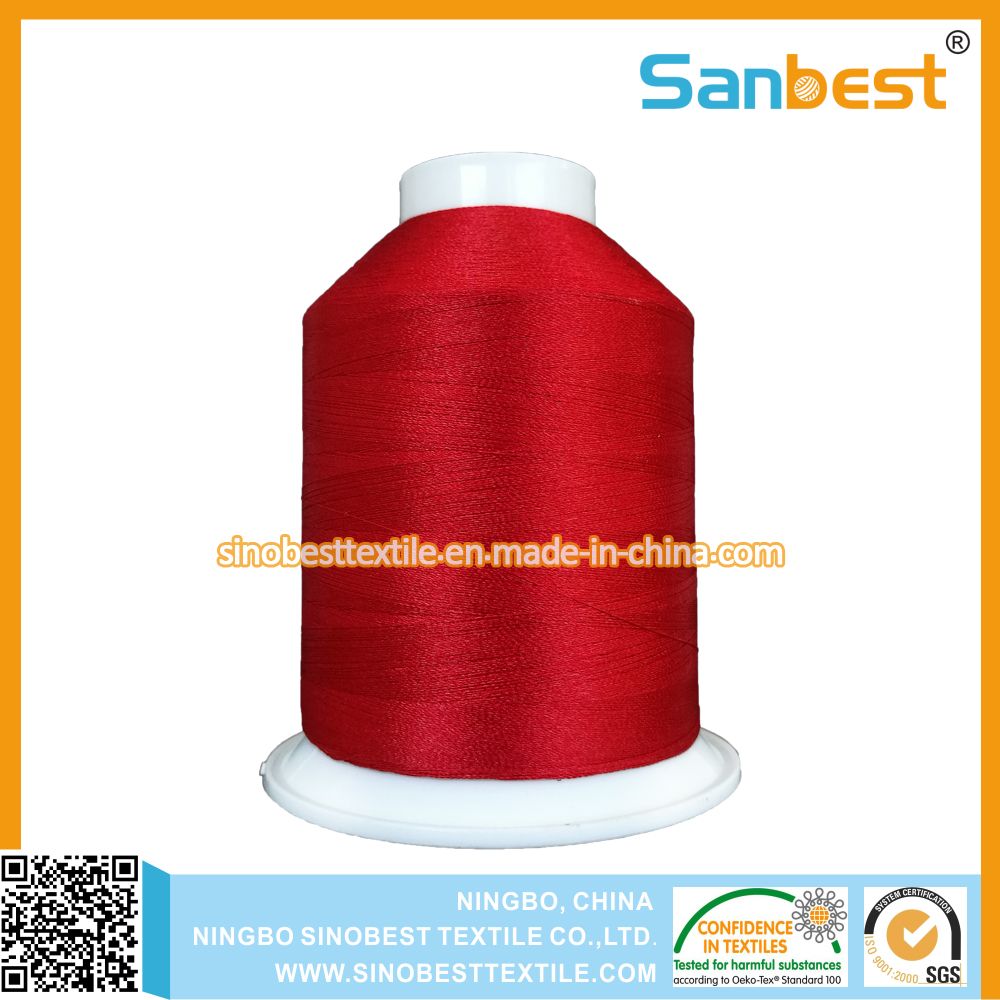 High Tenacity Polyester Embroidery Thread 120d/2
