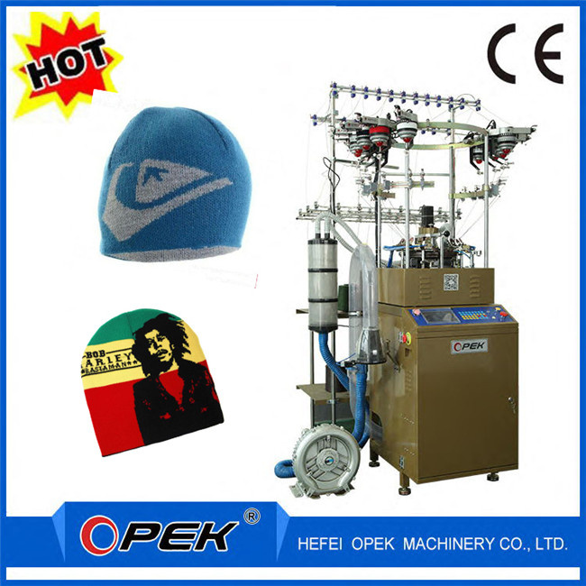 Circular Beanie Cap Knitting Machine