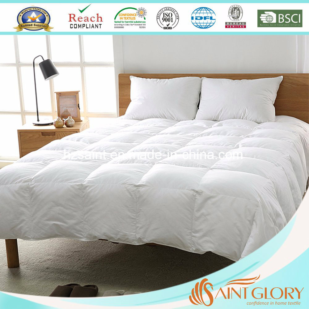 Luxury 100% Cotton Hotel Down Alternative Comforter
