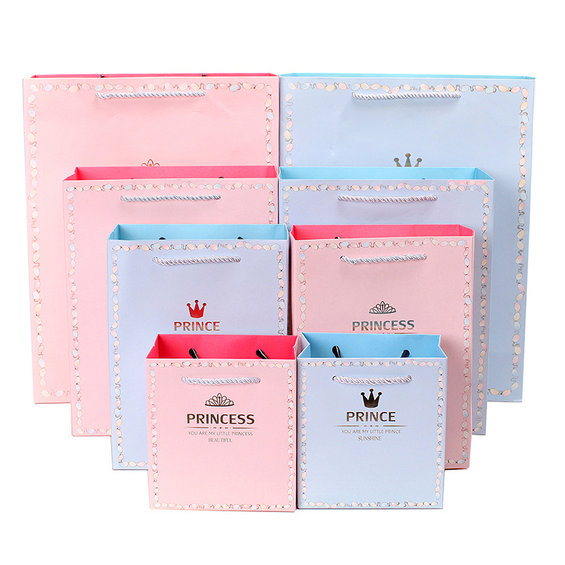 High Quality Recyclable Brown Paper Shopping/Packing/Gift Bags with Handle