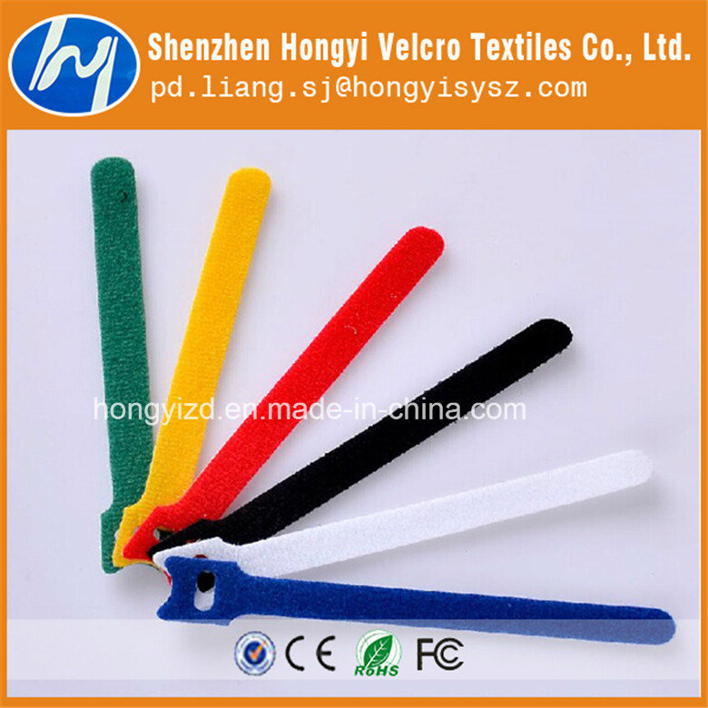 Nylon Colorful Soft-Hook & Loop Cable Tie