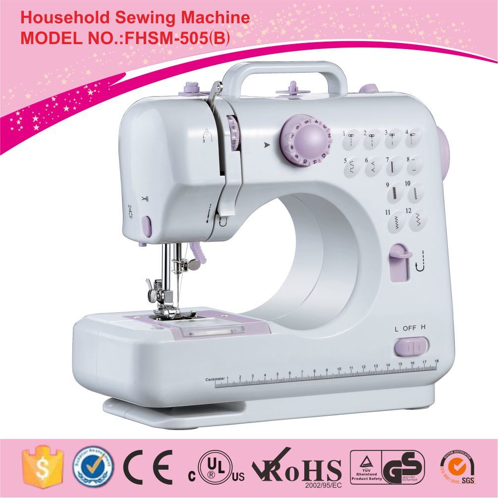 Stitching Machinery Fhsm-505 Electric T-Shirt Sewing Machine with 12 Stitches