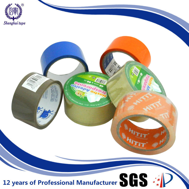 for Carton Sealing Low Noise BOPP Adhesive Packing Tape