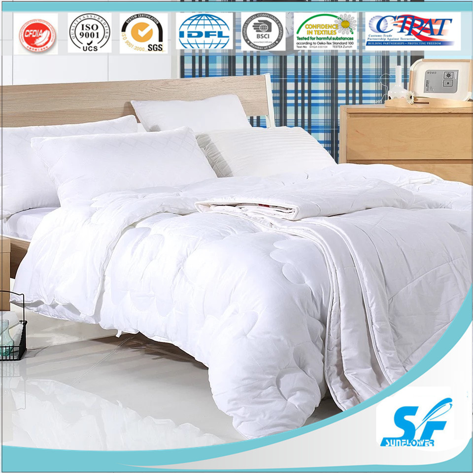 Comfortable 4 Season Single Comforter 330GSM 100% Wool Comforter to Korea