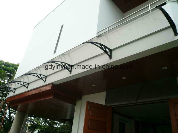 DIY Outdoor Clear Solid Polycarbonate Awning Canopy (YY800-C)