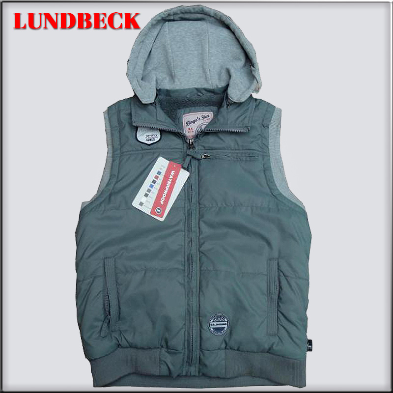 High Quality Men's Padding Jacket with Sleeveless