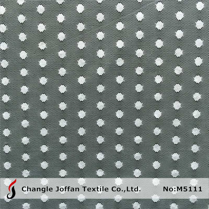Textile Mesh Fabric Jacquard Lace (M5111)