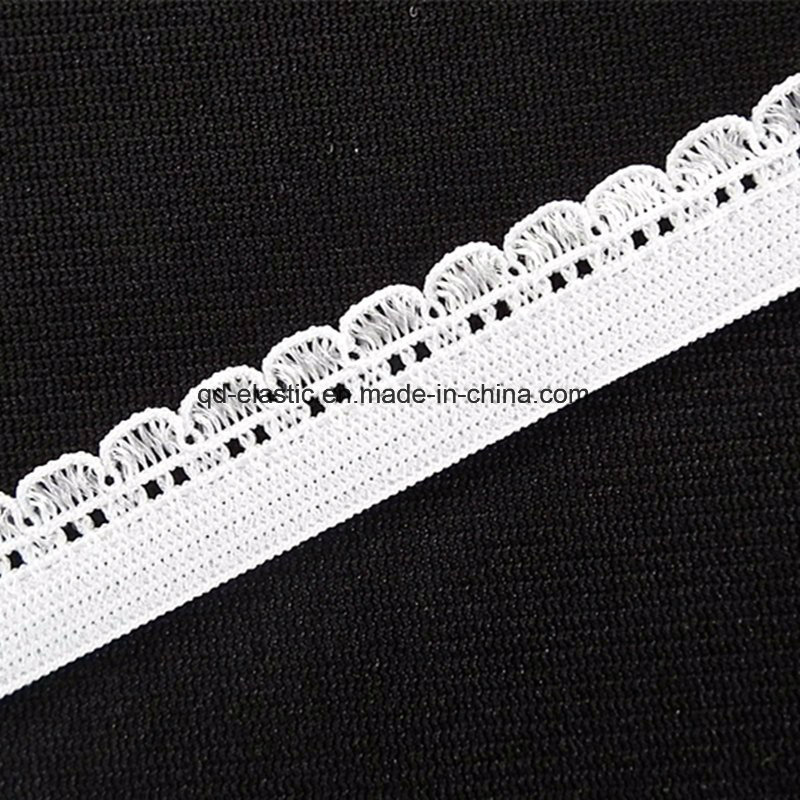 11mm Picot Edge Lace Trim Leg-Opening Neckline Cuff Gusset Elastic