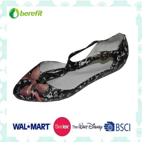 Beautiful Design and Delicate Decoration, PVC Casual Shoes