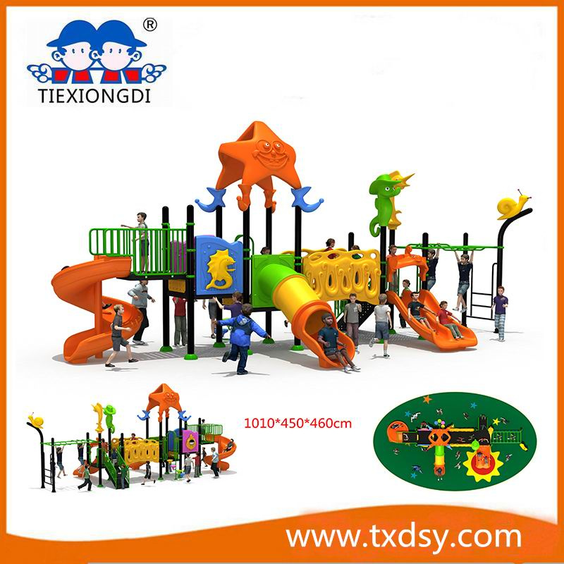 Children Outdoor Playground Big Slides for Sale (TXD16-BH087)