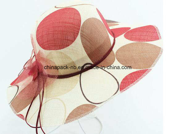 Foldable Cheaper Promotional Beach Hats for Lay (CPA_90053)