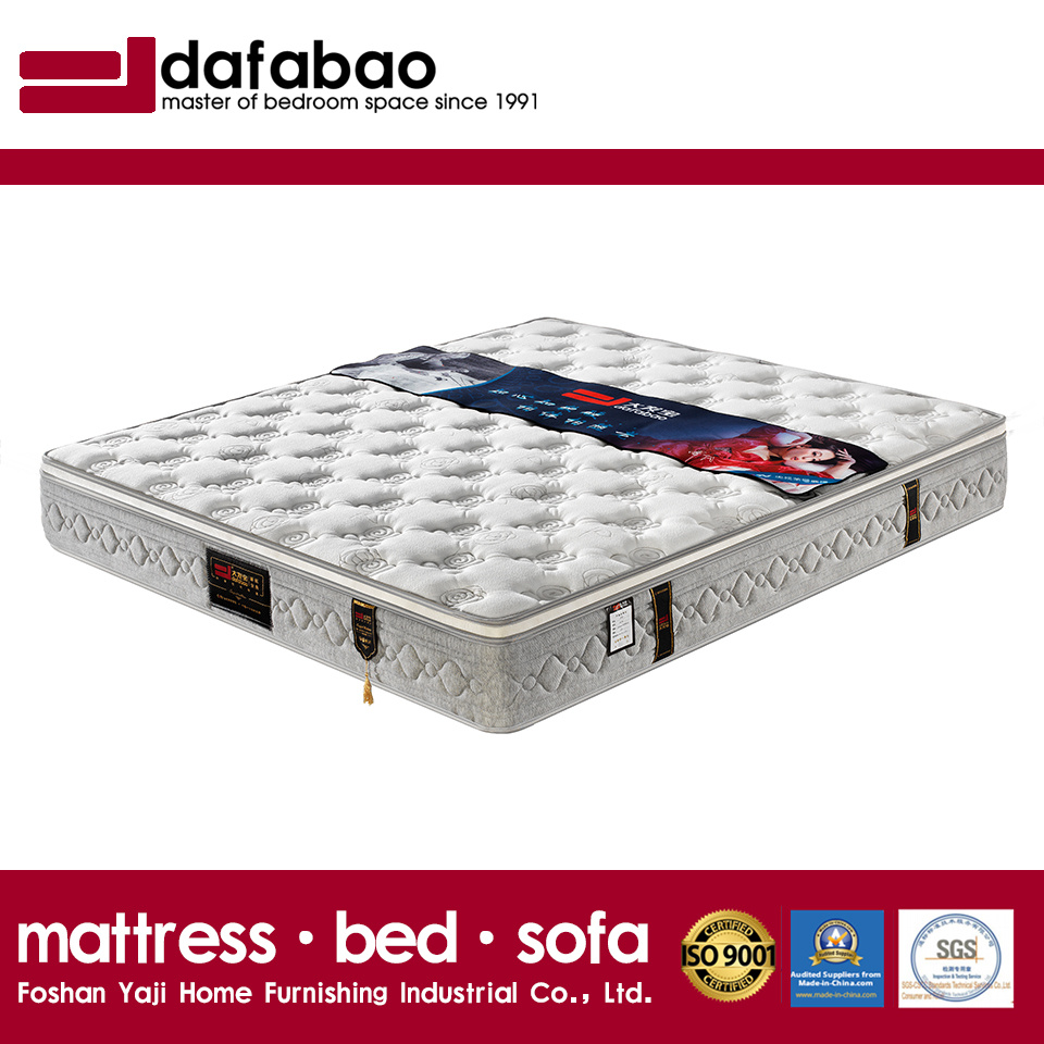 Spring Mattress with High Grade Knitting Fabric Cover (FB738)