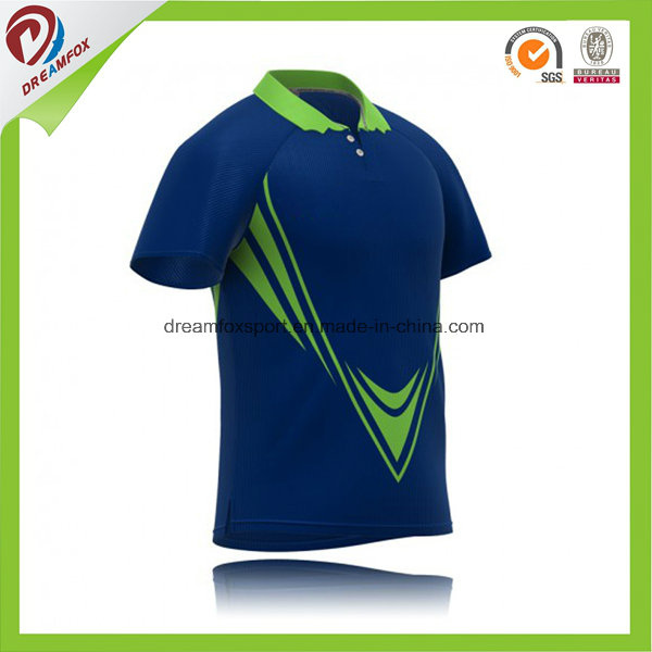 Best Quality Custom New Model Digital Printing Cricket Jersey Pattern
