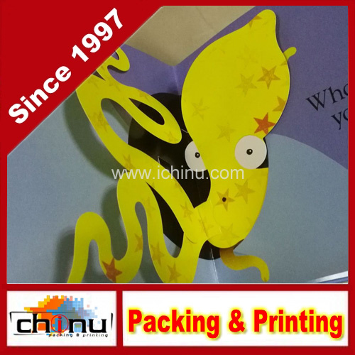 Customized Pop up 3D Children Book Printing