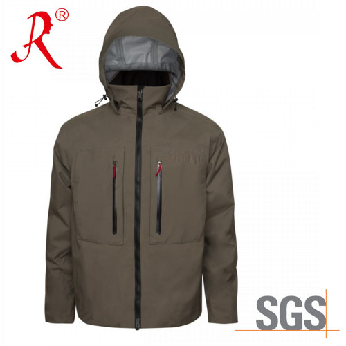 Men's Waterproof Wading Jacket with High Quality (QF-1854)