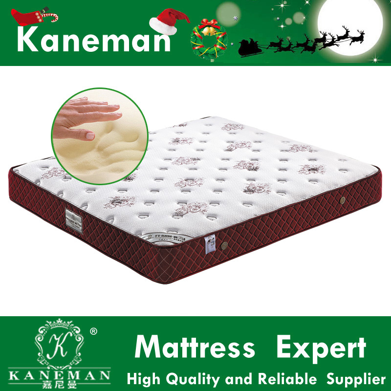 Spine Protection Visco-Elastic Memory Foam Mattress with Bonnell Spring