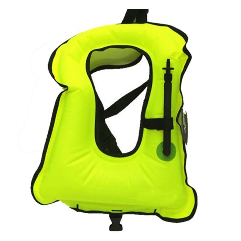 Inflatable Life Jacket Life Vest Super Light Buoyancy Vest Float Ring Swim Snorkeling Dive Suit Equipment Swim Adult Kids