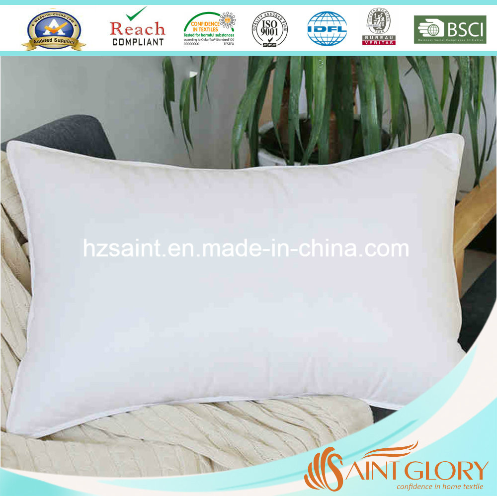 Soft Goose Down Filling Healthy Bedding Three Chamber Pillow