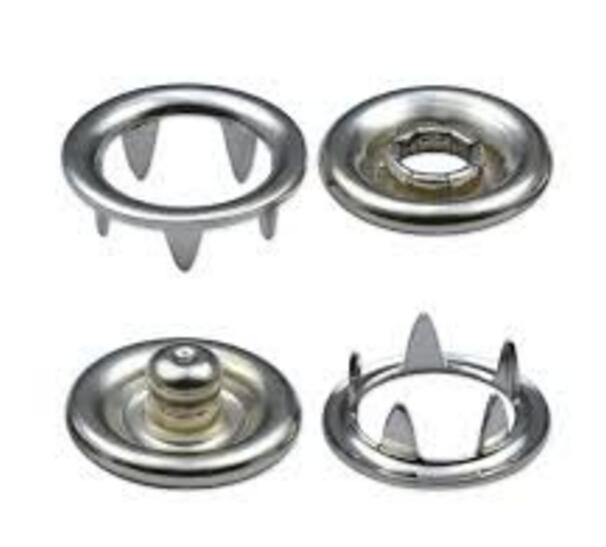 Factory High Quality Prong Fastener Button for Garment, Bags and Shoes