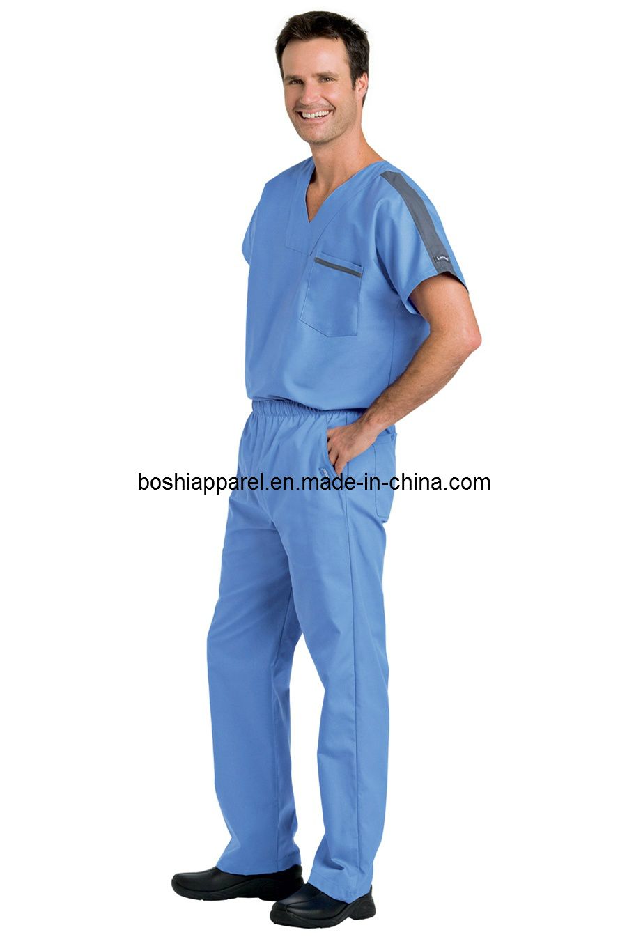 Short Sleeve Scrub Uniform, Medical Uniforms (LA-BS28)