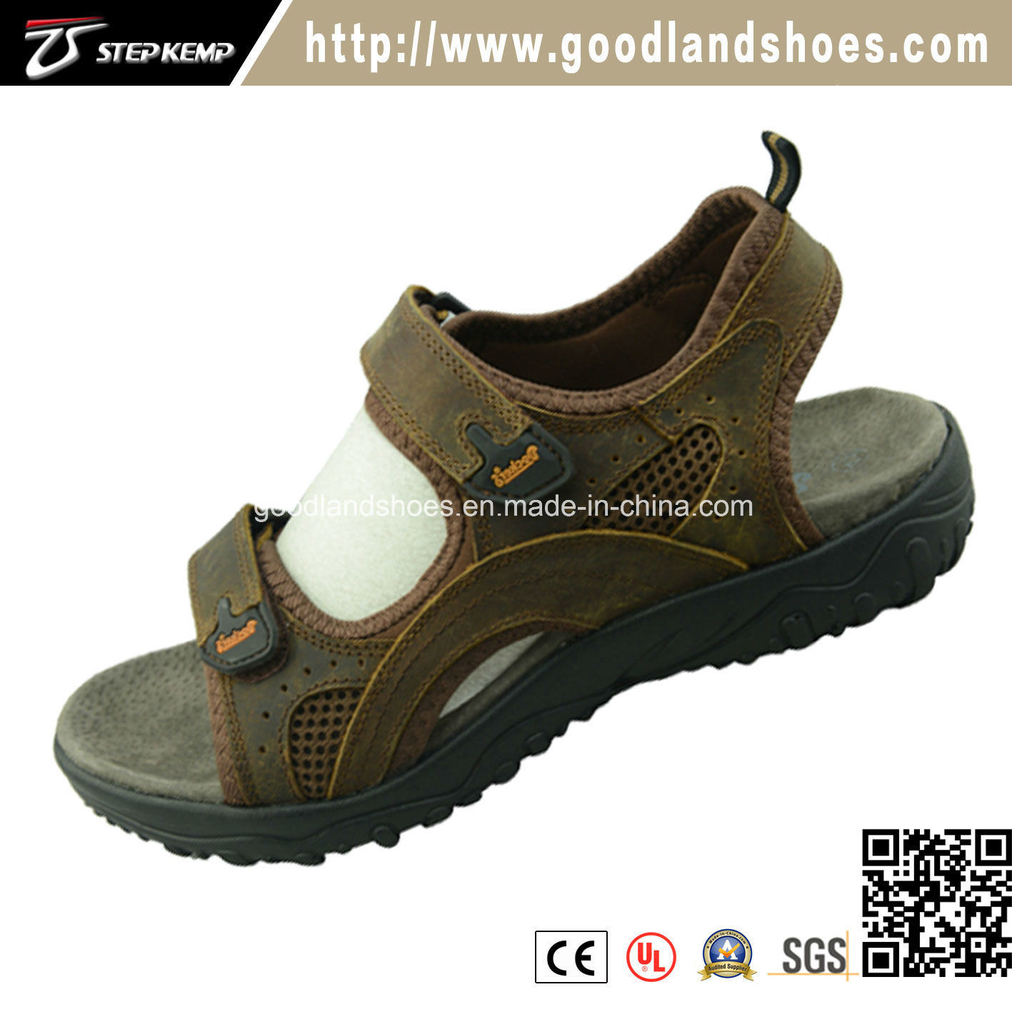 New Fashion Style Top Leather Breathable Men's Sandal Shoes 20037