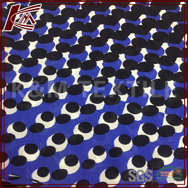Heavy Custom Printed 100% Viscose Georgette Fabric
