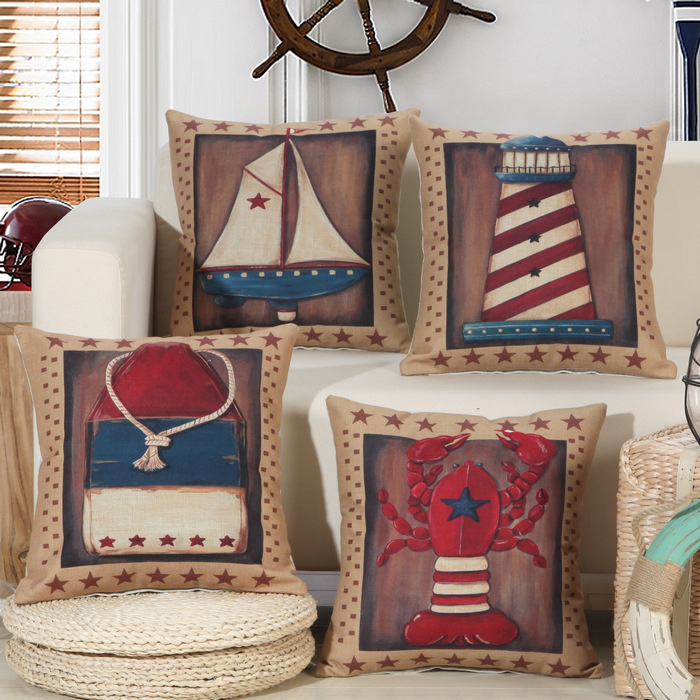 Square Decorative Cushion Cover Digital Printed Cushion Cover Throw Pillow Case