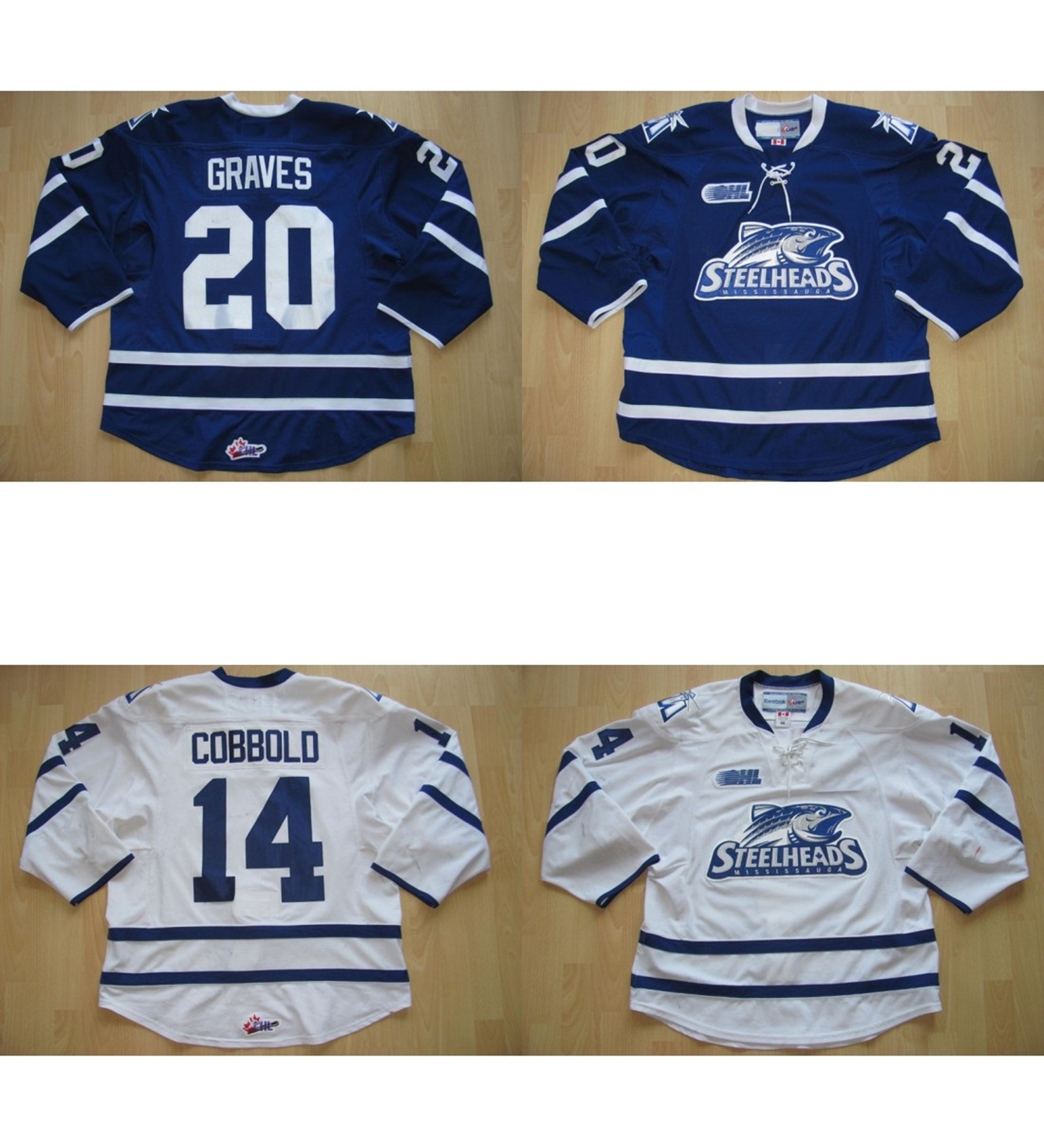 Customize Ohl Mississauga Steelheads Cobbold Graves Hockey Jersey