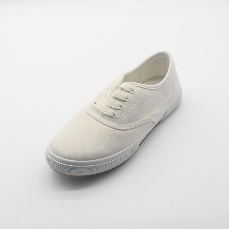 Comfort New School Student Footwear Casual PVC Outsole Canvas Shoes