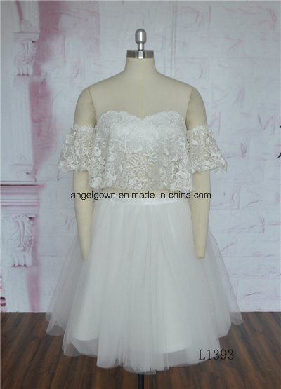 Large Size New Style Brides Maid Lace Wedding Dress