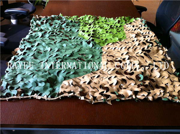 Non Toxic Rustle Free UV Treated Army Military Camo Net
