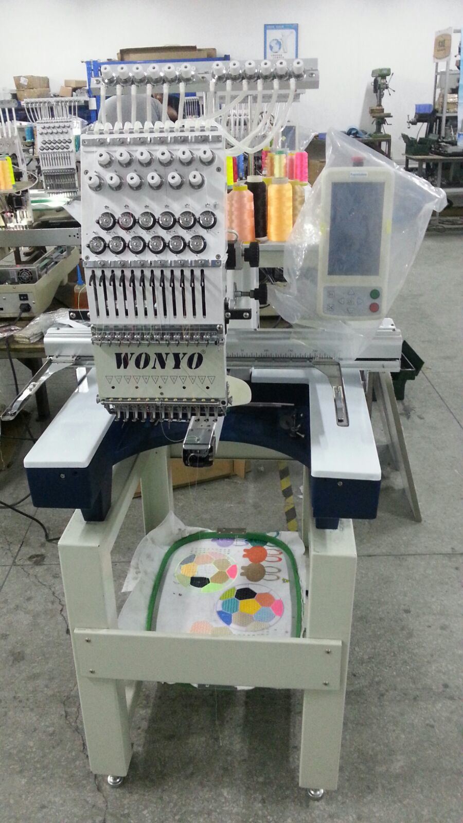 Wonyo Single Head Embroidery Machine Price Wy1201CS