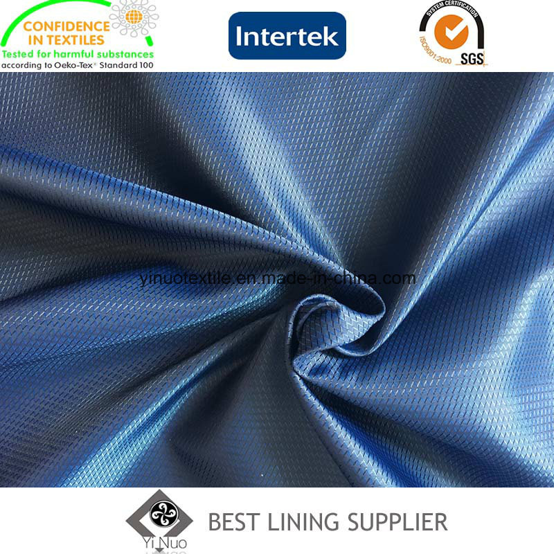 100% Polyester Men's Suit Dobby Jacquard Lining Fabric