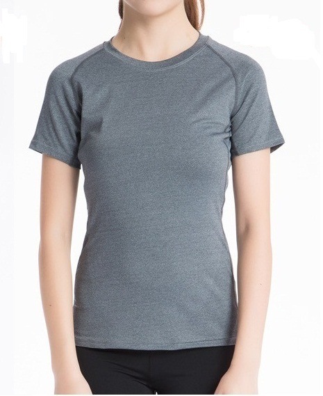 Quicking-Dry Womens Fitness T-Shirt for Gym