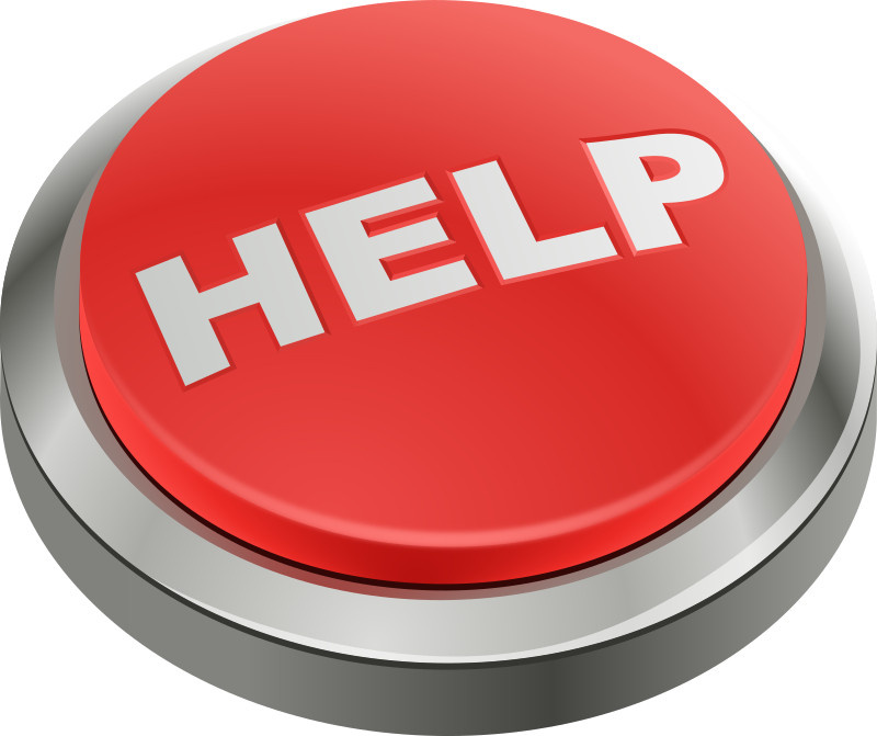 Help Easy Button with Custom Voice and Logo