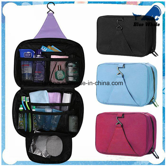 Bw1-191 Wholesale Professional Custom Canvas Travel Cosmetic Makeup Bag