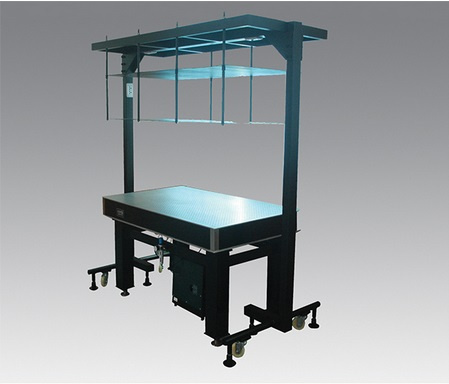Customized Lab Optical Table Instrument Overhead Shelves